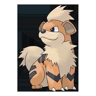 Growlithe, Arcanine's first evolution (Image via The Pokemon Company)